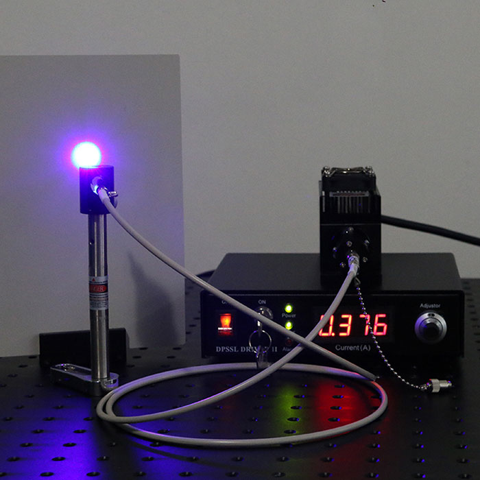 445nm 4W 섬유 결합 레이저 맞춤형 레이저